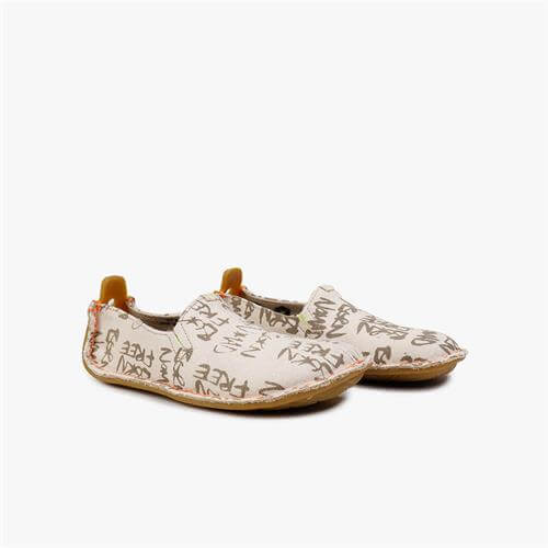 Vivobarefoot ABABA BORN FREE Slip On Gyerek Bézs | vivo-61385