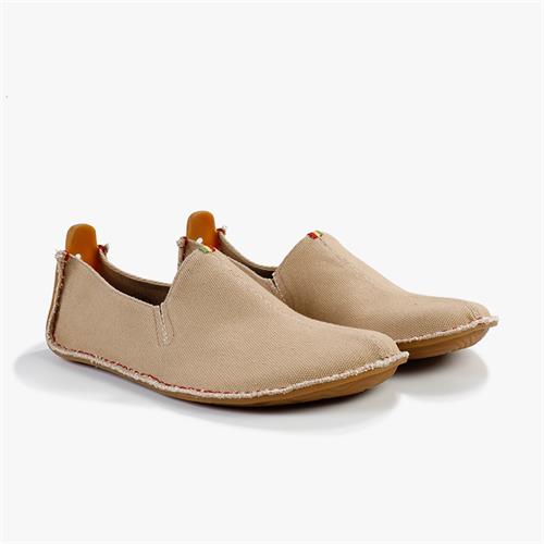 Vivobarefoot ABABA CANVAS Slip On Női Bézs | vivo-35960