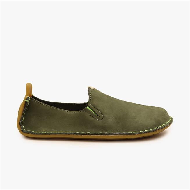 Vivobarefoot ABABA Slip On Gyerek Brown/Green | vivo-10928