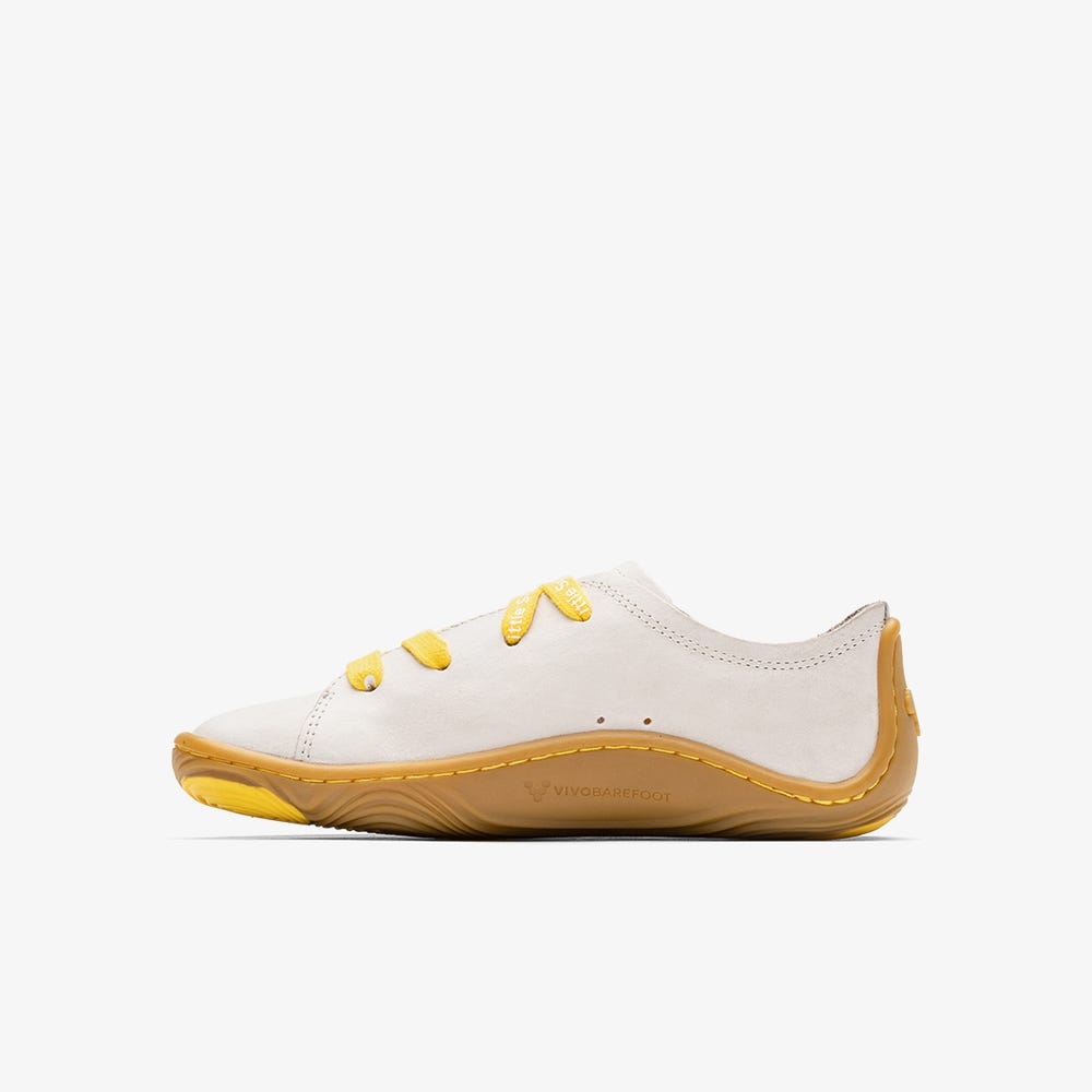 Vivobarefoot Addis Little Sun Tornacipő Gyerek Bézs | vivo-76153