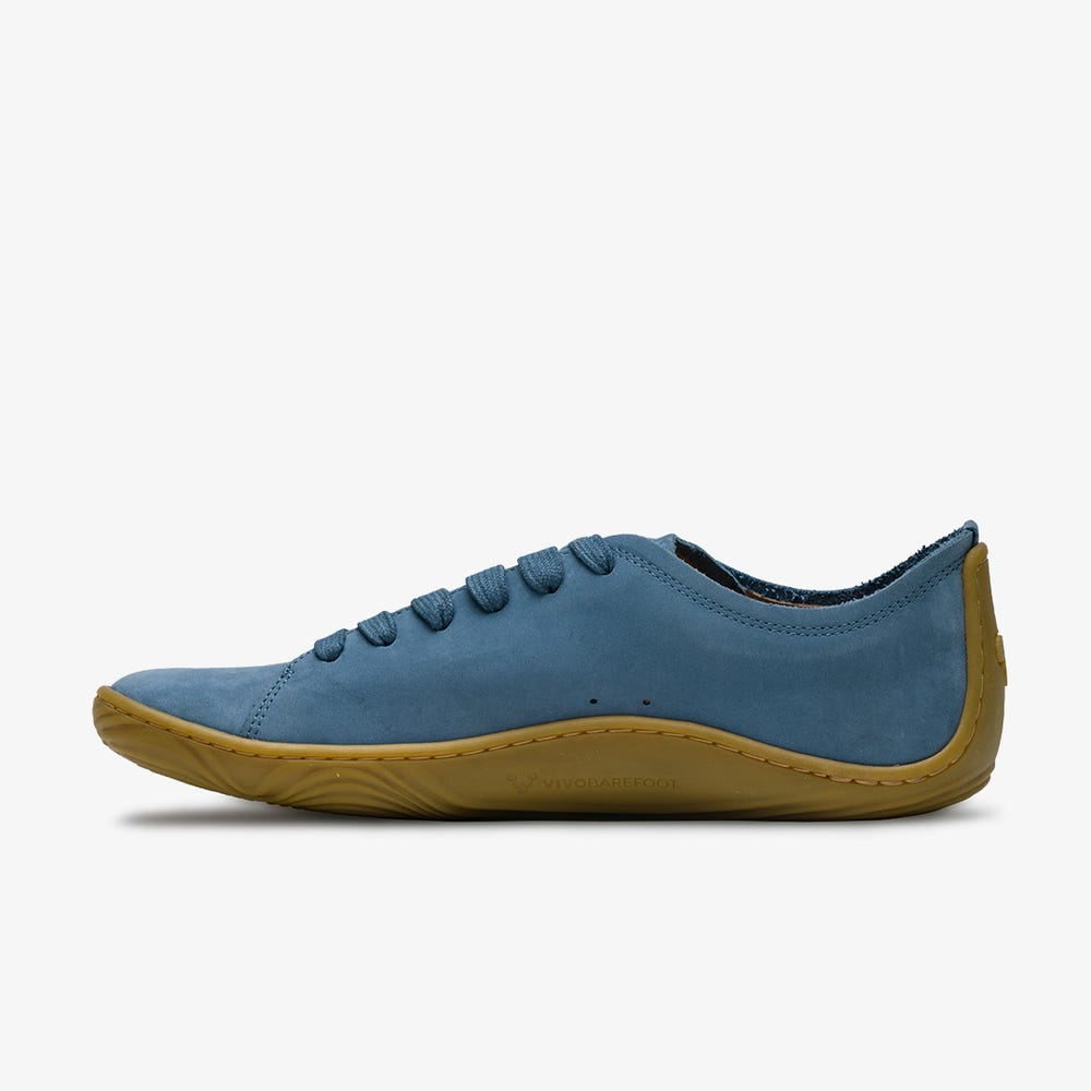 Vivobarefoot Addis Tornacipő Férfi Sötétkék | vivo-74183