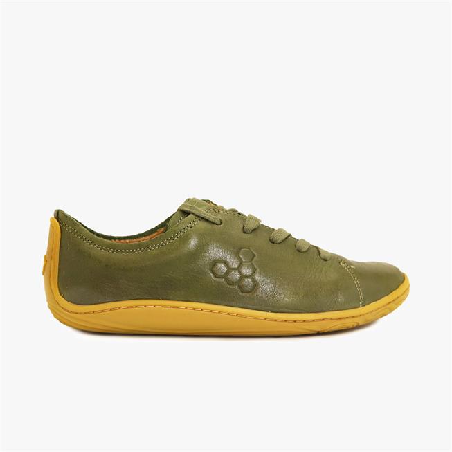 Vivobarefoot Addis Tornacipő Női Brown/Green | vivo-42067