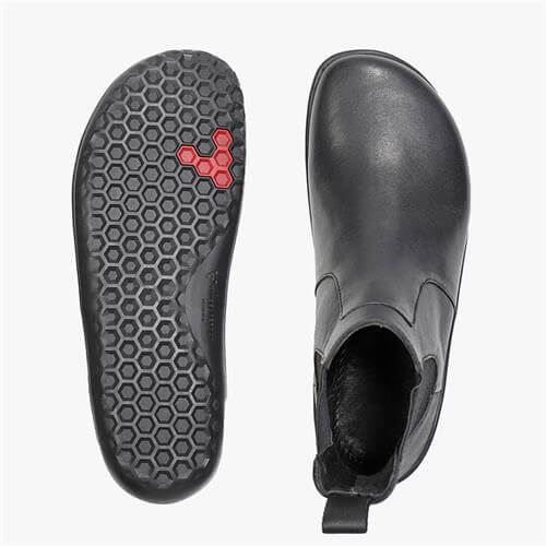 Vivobarefoot FULHAM Chelsea Csizma Női Obszidián | vivo-93165