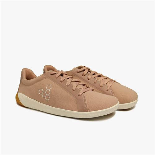 Vivobarefoot GEO COURT ECO Tornacipő Női Pink/Grey | vivo-13586