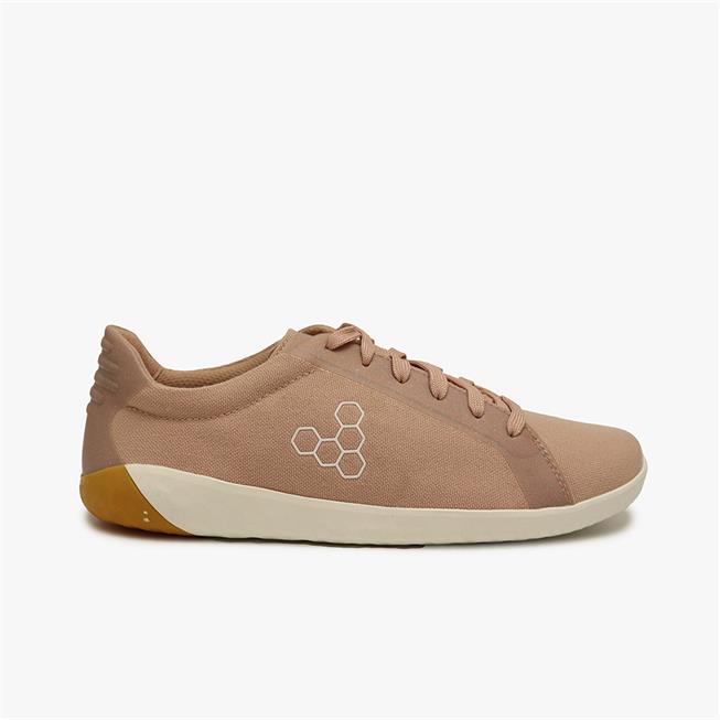 Vivobarefoot GEO COURT ECO Tornacipő Női Pink/Grey | vivo-13586