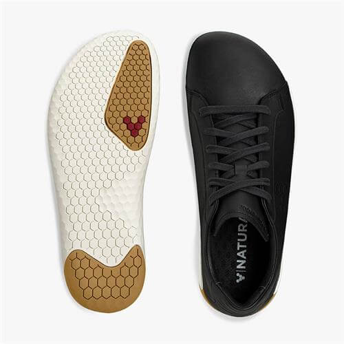 Vivobarefoot GEO COURT II Tornacipő Férfi Fekete | vivo-59387