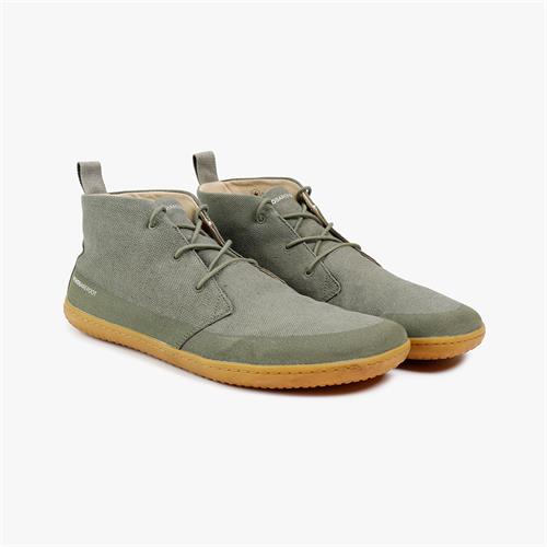 Vivobarefoot GOBI II HEMP Téli Bakancs Férfi Zöld | vivo-14967