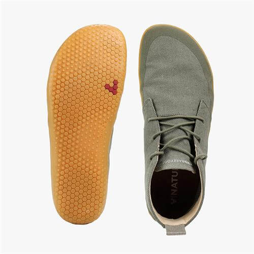 Vivobarefoot GOBI II HEMP Téli Bakancs Férfi Zöld | vivo-14967