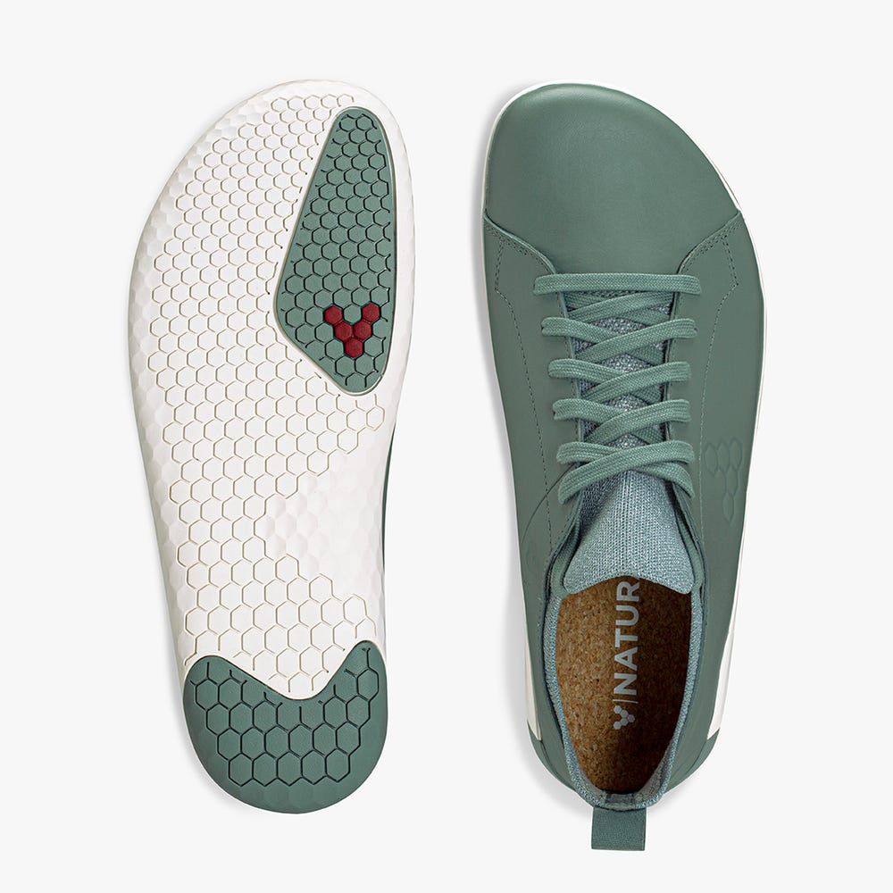 Vivobarefoot Geo Court Knit Tornacipő Férfi Zöld | vivo-19038