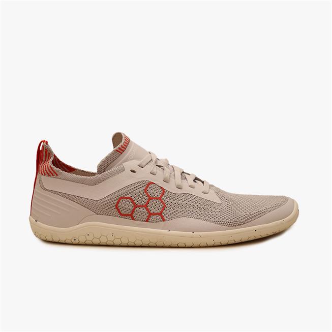 Vivobarefoot Geo Racer Knit Futócipő Női Szürke | vivo-15429