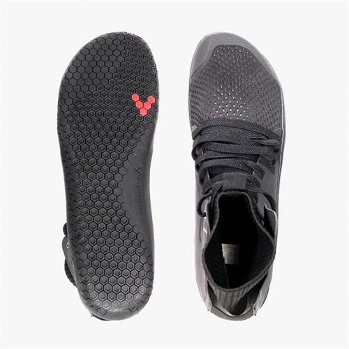 Vivobarefoot KASANA HI Tornacipő Női Fekete | vivo-87416