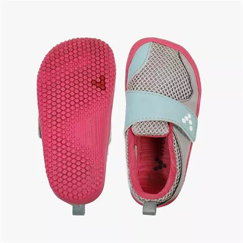 Vivobarefoot MINI PRIMUS Futócipő Gyerek Szürke | vivo-10543