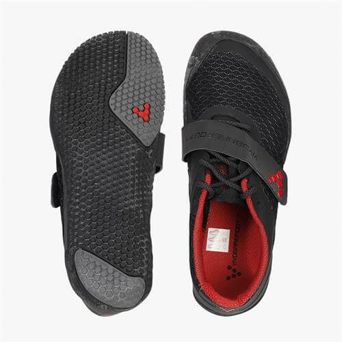 Vivobarefoot MOTUS Sportcipő Női Black/Red | vivo-27309