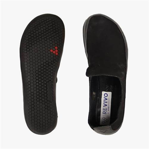 Vivobarefoot Opanka Slip On Férfi Fekete | vivo-64231