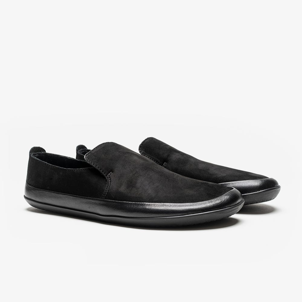 Vivobarefoot Opanka Slip On Női Fekete | vivo-83174