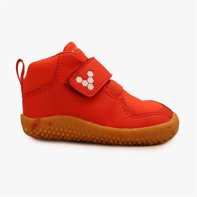 Vivobarefoot PRIMUS BOOTIE II ALL WEATHER TODDLERS Tornacipő Gyerek Korall | vivo-40579