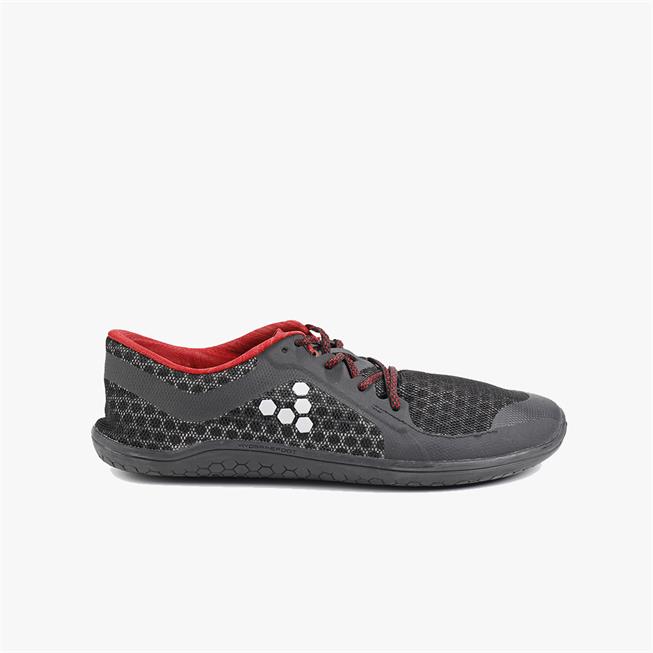 Vivobarefoot PRIMUS HIVIZ Futócipő Női Fekete | vivo-05892