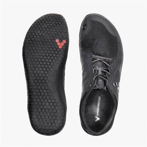 Vivobarefoot PRIMUS LITE Futócipő Férfi Fekete | vivo-03912