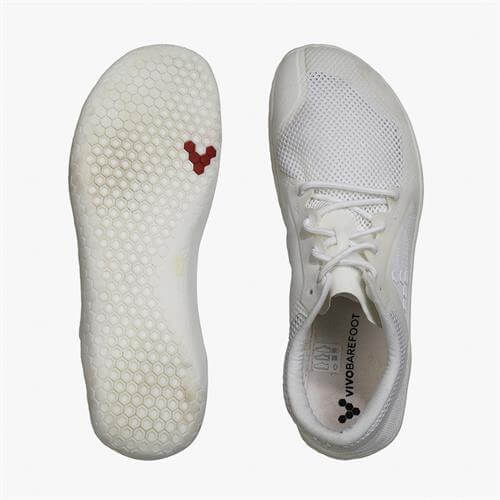 Vivobarefoot PRIMUS LITE Futócipő Férfi Fehér | vivo-50684