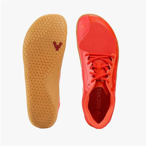 Vivobarefoot PRIMUS LITE Futócipő Női Piros | vivo-16374