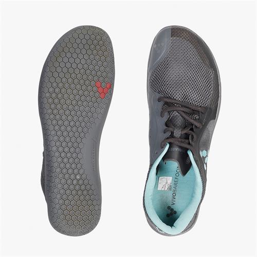 Vivobarefoot PRIMUS LITE Futócipő Női Szürke | vivo-63542