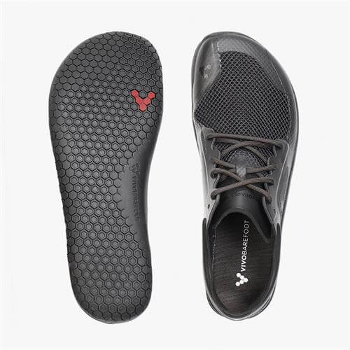 Vivobarefoot PRIMUS LITE II RECYCLED Futócipő Férfi Obszidián | vivo-71236