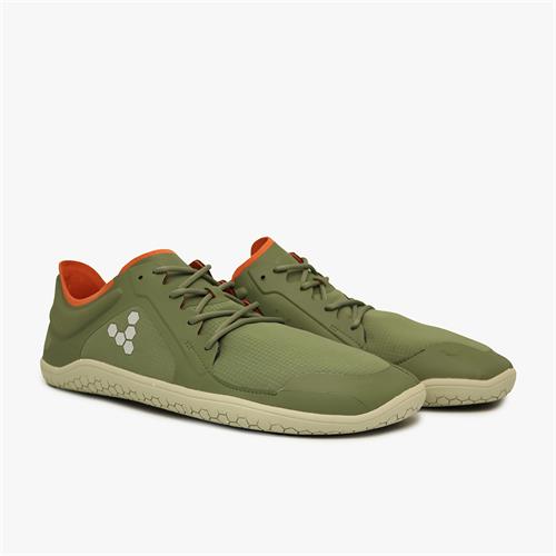 Vivobarefoot PRIMUS LITE II WEATHER Futócipő Férfi Brown/Green | vivo-30481