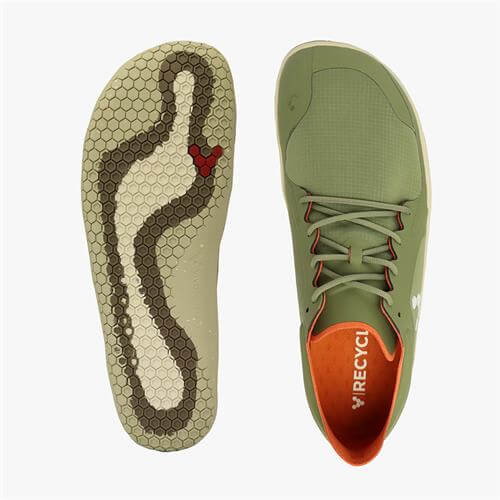 Vivobarefoot PRIMUS LITE II WEATHER Futócipő Férfi Brown/Green | vivo-30481