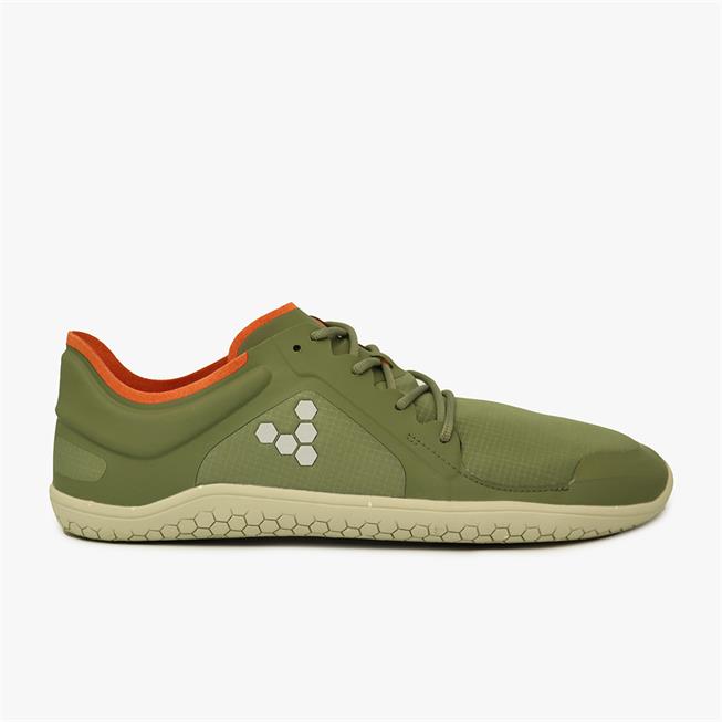 Vivobarefoot PRIMUS LITE II WEATHER Futócipő Férfi Brown/Green | vivo-30481