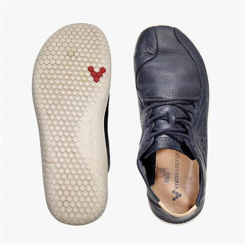 Vivobarefoot PRIMUS LUX Tornacipő Férfi Sötétkék | vivo-15279