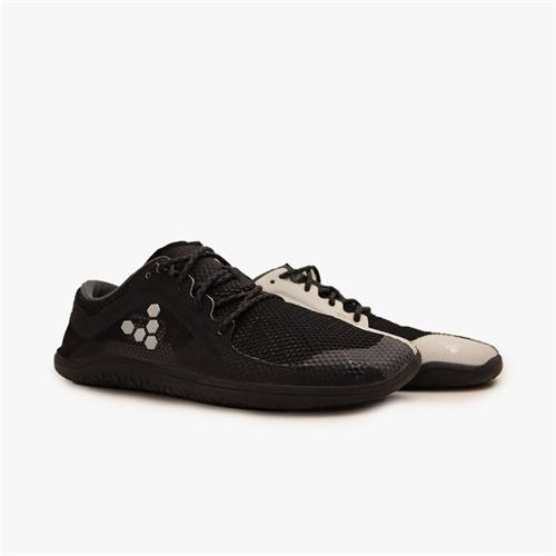 Vivobarefoot PRIMUS ROAD Futócipő Női Black/Grey | vivo-07581