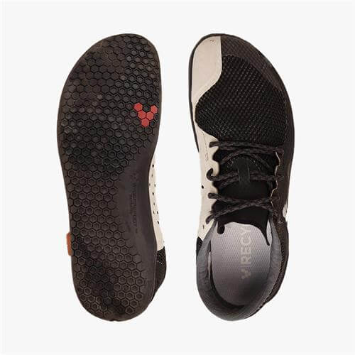 Vivobarefoot PRIMUS ROAD Futócipő Női Black/Grey | vivo-07581