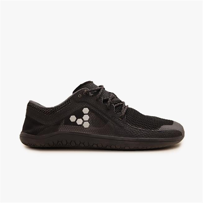 Vivobarefoot PRIMUS ROAD Futócipő Női Black/Grey | vivo-07581