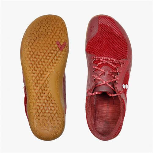 Vivobarefoot PRIMUS ROAD Futócipő Női Piros | vivo-63890