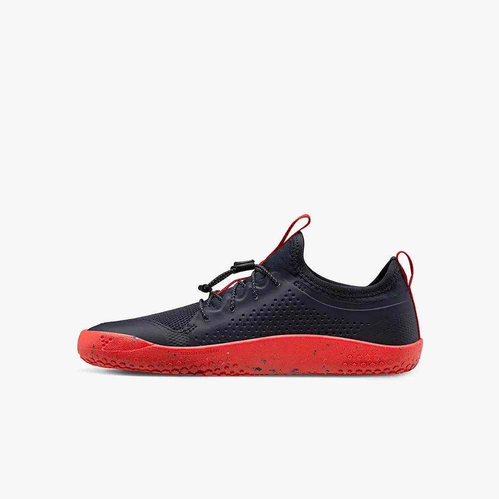 Vivobarefoot PRIMUS SPORT II JUNIORS Tornacipő Gyerek Black/Red | vivo-92174