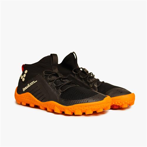 Vivobarefoot PRIMUS SWIMRUN BOOT SG Trail Cipők Női Black/Orange | vivo-53781