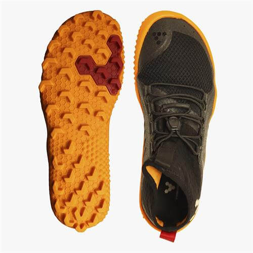 Vivobarefoot PRIMUS SWIMRUN BOOT SG Trail Cipők Női Black/Orange | vivo-53781