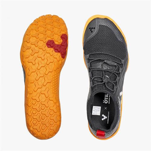 Vivobarefoot PRIMUS SWIMRUN FG Trail Cipők Női Black/Orange | vivo-53218