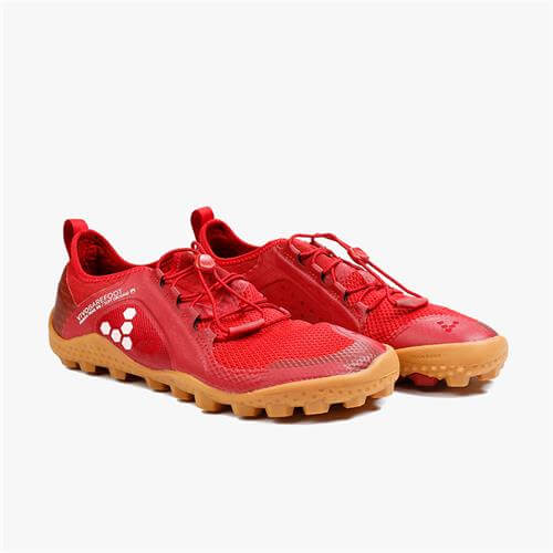 Vivobarefoot PRIMUS TRAIL SG Trail Cipők Női Piros | vivo-76985