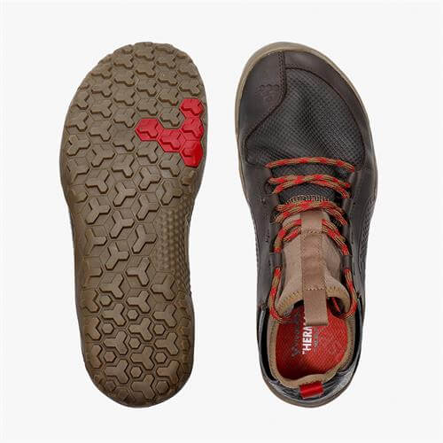 Vivobarefoot PRIMUS TREK Túracipő Férfi Barna | vivo-06547