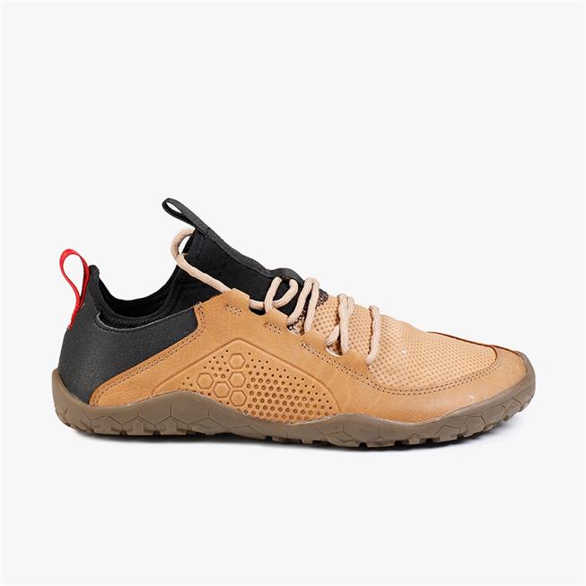 Vivobarefoot PRIMUS TREK Túracipő Férfi Barna | vivo-07618