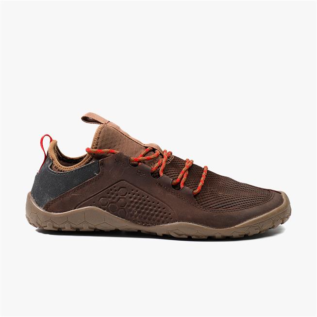 Vivobarefoot PRIMUS TREK Túracipő Női Barna | vivo-04236