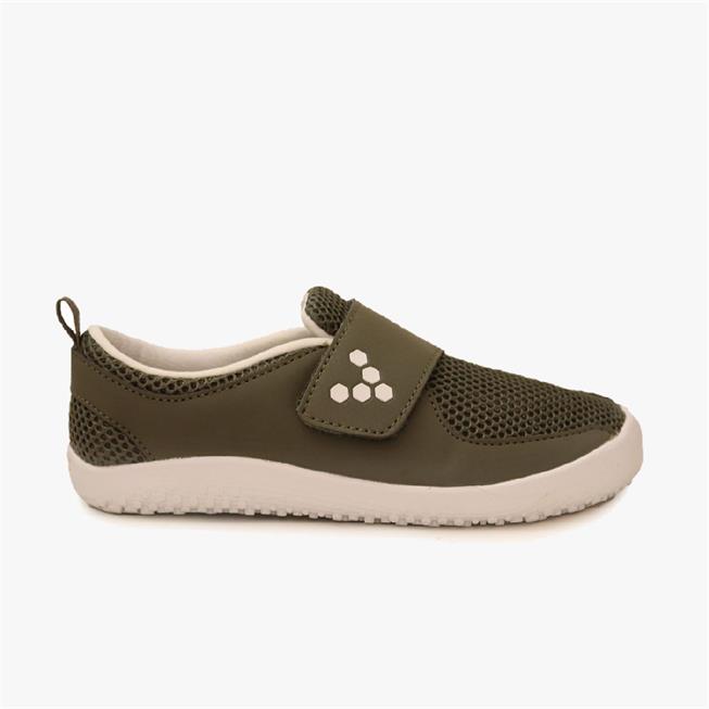 Vivobarefoot PRIMUS Tornacipő Gyerek Olivazöld | vivo-54063