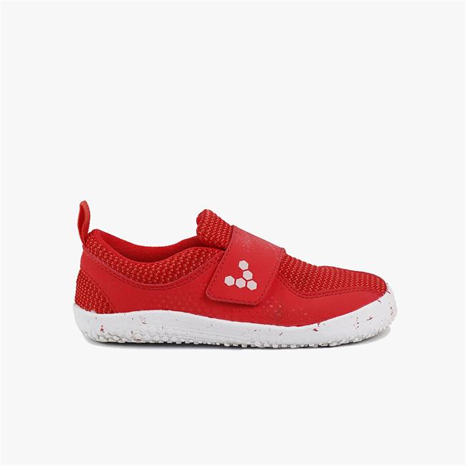 Vivobarefoot PRIMUS Tornacipő Gyerek Piros | vivo-25186