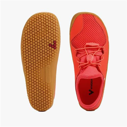 Vivobarefoot PRIMUS Tornacipő Gyerek Piros | vivo-85094