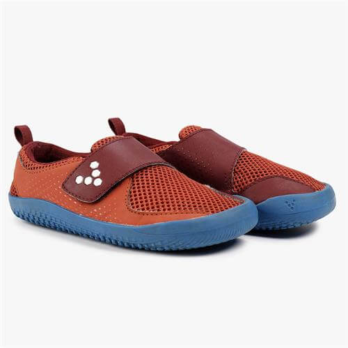 Vivobarefoot PRIMUS Tornacipő Gyerek Red/Blue | vivo-56741