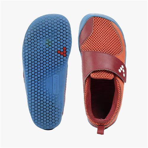 Vivobarefoot PRIMUS Tornacipő Gyerek Red/Blue | vivo-56741