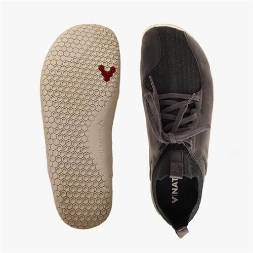 Vivobarefoot Primus Knit II Tornacipő Férfi Obszidián | vivo-86904