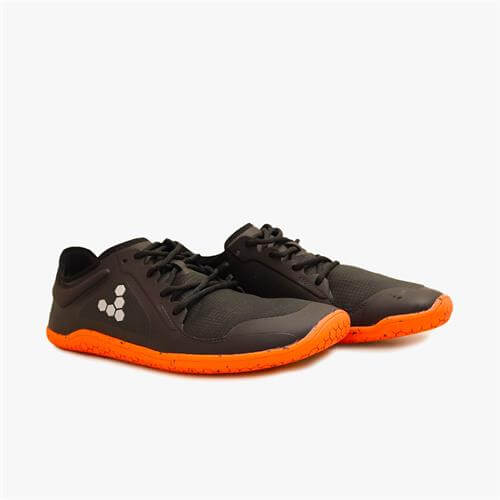 Vivobarefoot Primus Lite III All Weather Futócipő Női Obsidian//Orange | vivo-83716