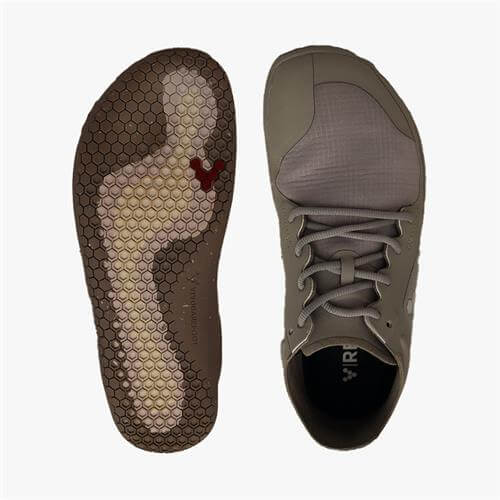 Vivobarefoot Primus Lite III All Weather Futócipő Férfi Szürke Zöld | vivo-87941